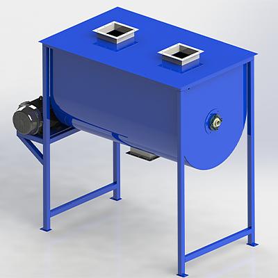 Лопастной смеситель горизонтальный в Москве фото 1