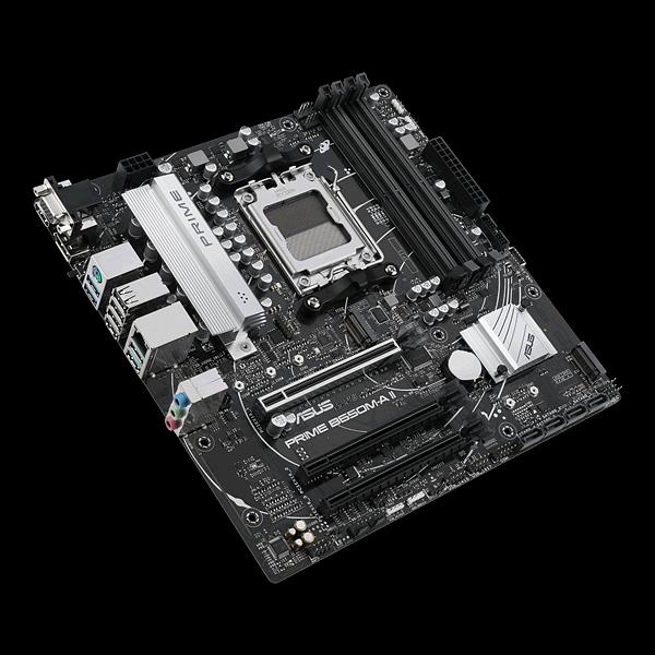 Материнская плата ASUS PRIME B650M-A II-CSM, Socket AM5, B650, 4*DDR5, HDMI+DP+VGA, 4xSATA3 + RAID, M2, Audio, Gb LAN, USB 3.2, USB 2.0, mATX; 90MB1EH0-M0EAY0 (PRIME B650M-A II-CSM) фото 4