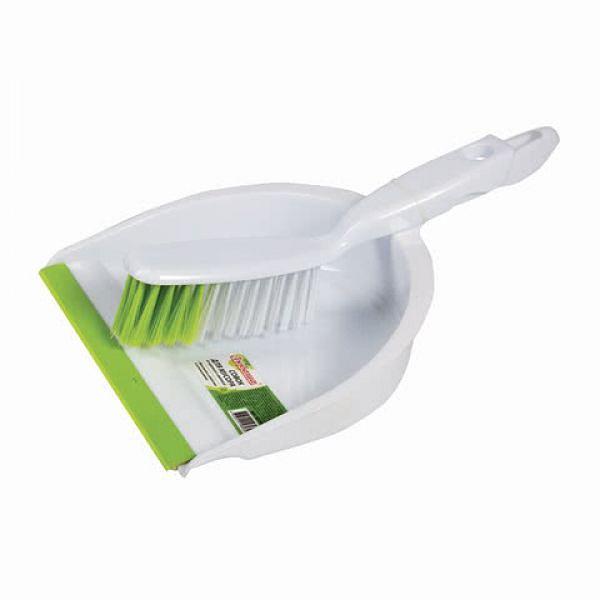 Совок для мусора ЛЮБАША со щеткой-сметкой, Китай (603615) фото 1