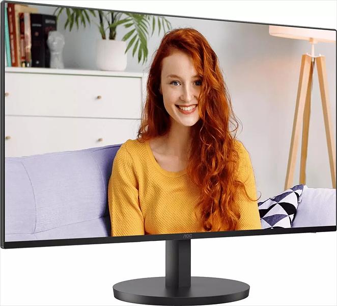 МОНИТОР 27" AOC 27B3QA2 Black (iPS, 1920x1080, 120Hz, 1 ms, 178°/178°, 300 cd/m, 1500:1, +HDMI 1.4, +DisplayPort 1.2,MM) фото 2