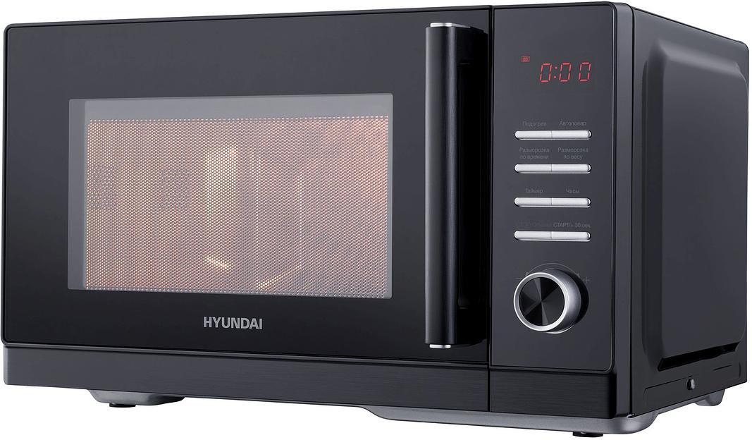 Микроволновая Печь Hyundai HYM-D3013 25л. 800Вт черный фото 7