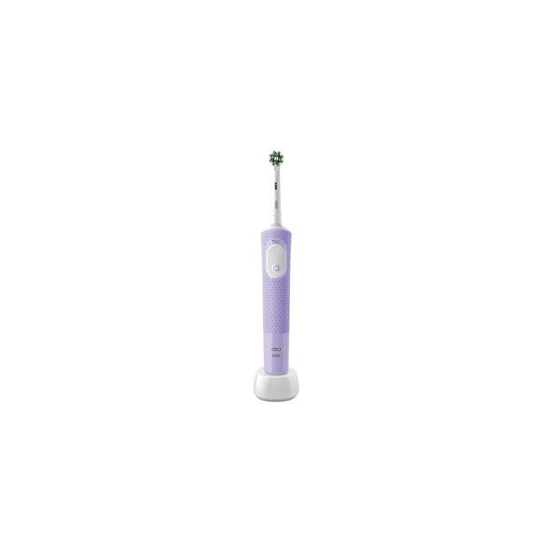 Электрическая зубная щетка Oral-B Vitality Pro D103.413.3, насадки для щётки: 1 шт, цвет: сиреневый фото 1
