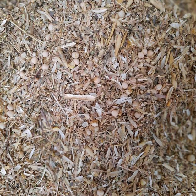 Зерноотходы гороховые дроблёные фото 1