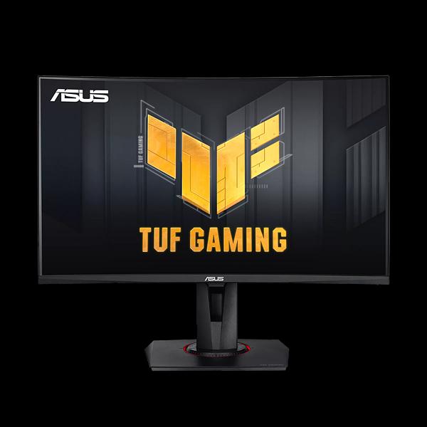 Монитор ASUS 27" VG27VQM VA LED изогнутый, 1920x1080, ProGaming, 1ms, 350cd/m2, 178°/178°, 100Mln:1, 240Hz, Freesync, DVI, HDMI*2, DP, USB-hub, MM, HAS, Swivel, Tilt, VESA, Black, 90LM0510-B03E70 3 years (VG27VQM) фото 1