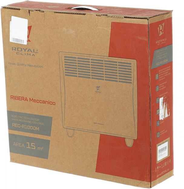Конвектор Royal Clima Ribera Meccanico REC-R1000M 1000Вт белый фото 10