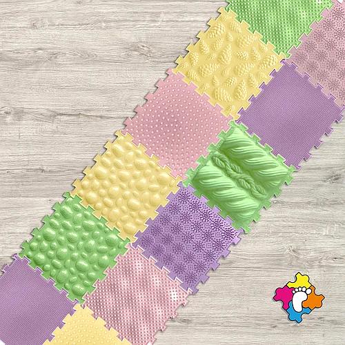 Коврик массажный (ортопедический) модульный Микс 12 «Активный» ОПТ фото 1