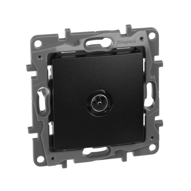 ETIKA Розетка TV Звезда, антрацит Legrand 672651 фото 3