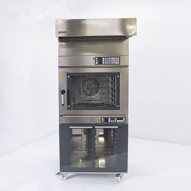 Печь конвекционная Miwe EC 6.0604/US-2.0-S с расстоечным шкафом+вытяжной зонт фото 3