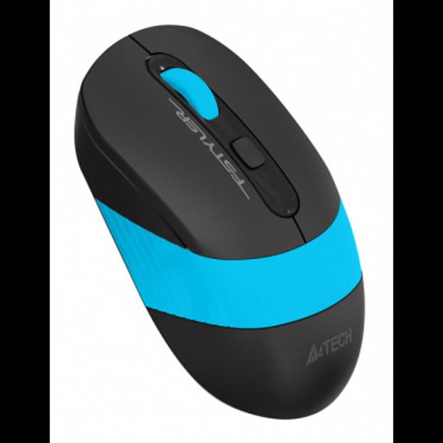 Мышь A4Tech Fstyler FG10S черный/синий оптическая (2000dpi) silent беспроводная USB для ноутбука (4b фото 5