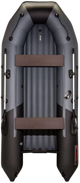 Лодка Таймень NX 3800 НДНД PRO, 3800*1680*465 мм., цвет: графит-черный фото 3