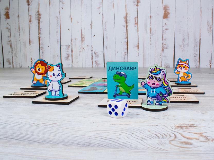 Игра «Английский в картинках — Животные», опт фото 4