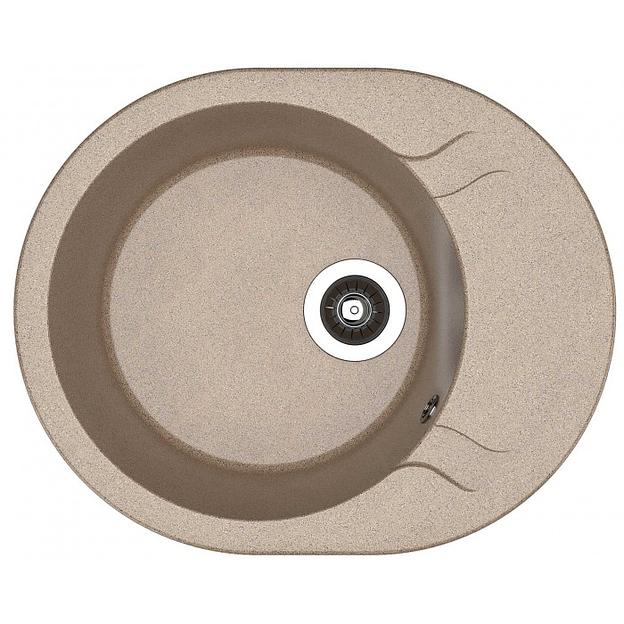 Мойка "Берта 580" (580х470х217), терра фото 1