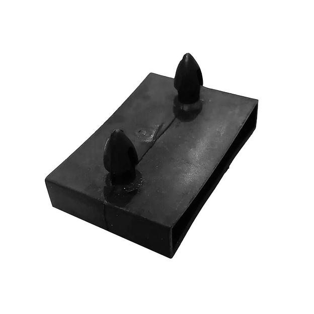 Латодержатель 53 мм по металлу центральный (2 штыря) фото 1