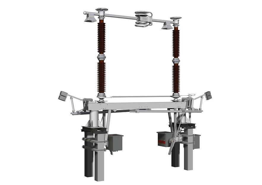 Разъединители горизонтально-поворотного типа РГ–500/3150УХЛ1 фото 2