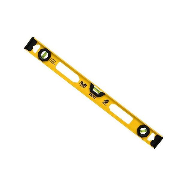 Строительный уровень литой облегченный Deli DL29800G 800мм фото 1