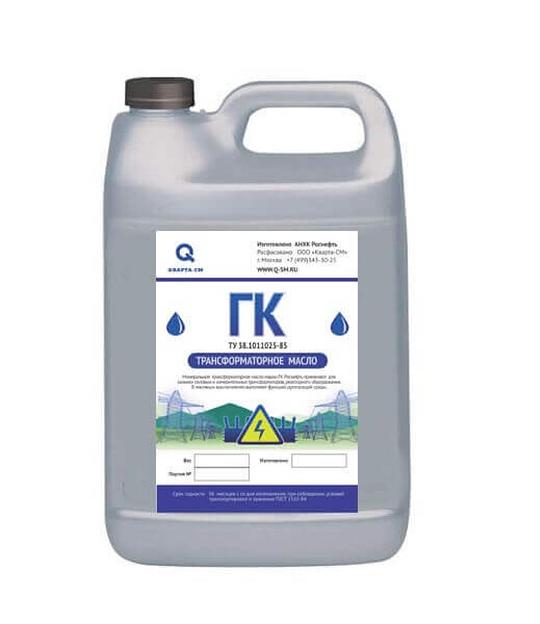 Трансформаторное масло ГК канистра 10 л ТУ 38.1011025-85 фото 1
