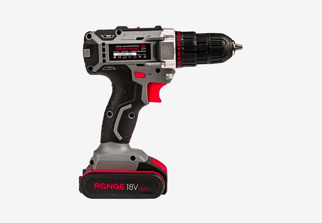 Аккумуляторная дрель шуруповёрт Range RCD18/2.0-PROMO фото 4
