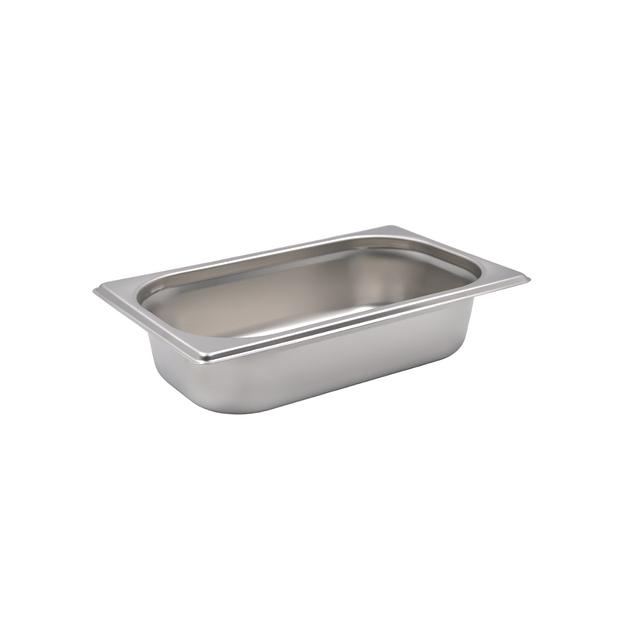 Гастроемкость 1/4  h=65 мм. 1,7 л. нерж. MGsteel /1/6/24/ фото 1