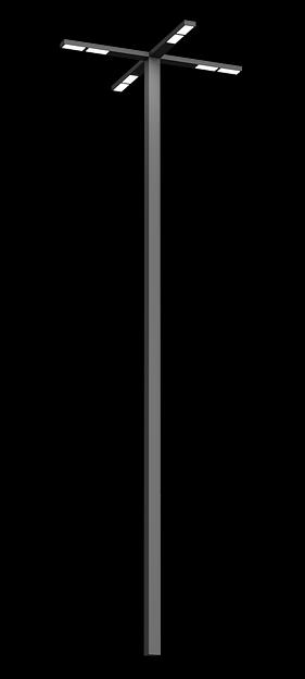 Парковый светильник SV-PARK4-SITI-4х30Вт-5м фото 1