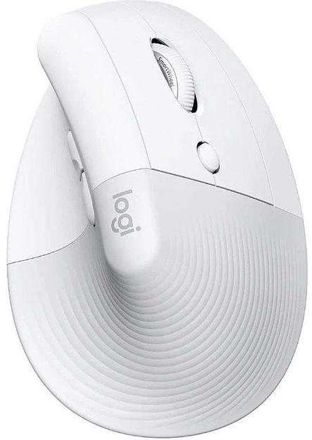 Мышь Logitech Lift белый/белый/серый оптическая (4000dpi) беспроводная USB (6but) фото 1
