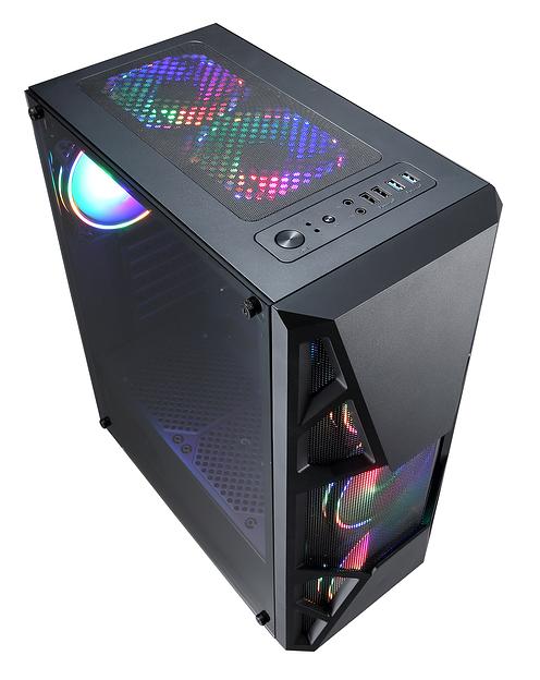 Корпус Formula CL-3303B RGB черный без БП ATX 6x120mm 2xUSB2.0 1xUSB3.0 audio bott PSU фото 4