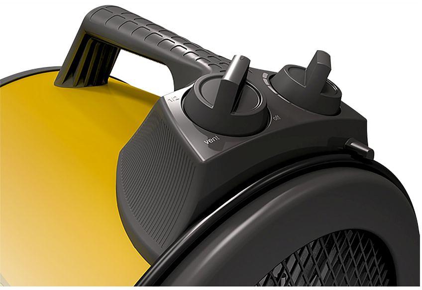 Тепловая пушка электрическая Ballu Prorab 2 BHP-P2-3 желтый фото 2