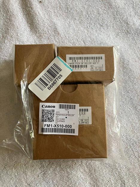 Комплект роликов Canon iR1643 (FM1-X510) фото 1