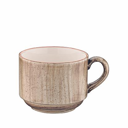 Чашка 210 мл. чайная d=82 мм. h=65 мм. штабелир. Террин (блюдце 62584), форма Банкет /1/6/ фото 1