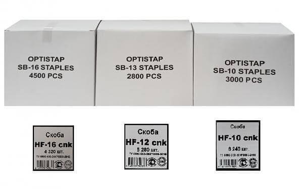 Скоба HF-10 (упаковка 6240 шт) ОПТ фото 2