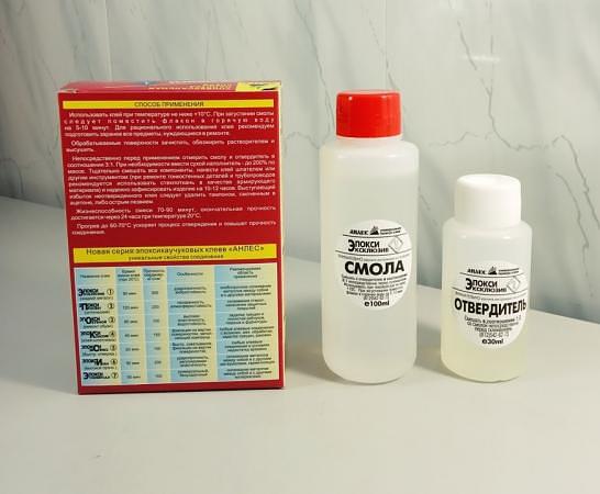 Клей Эпокси Эксклюзив 130 гр. (для микроэлектронных производств) фото 2