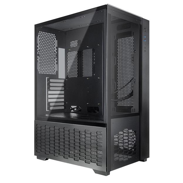 PAEAN PREMIUM 0R20B00208, black, Aluminum, ATX/MICRO ATX/MINI-ITX, USB3.0x2, Type Cx1, HD Audiox1 фото 1