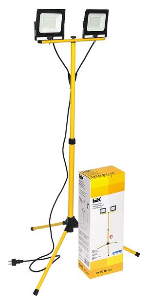 Прожектор уличный IEK СДО светодиодный 100Втчерный (LPDO606-2X050-65-K02) фото 1