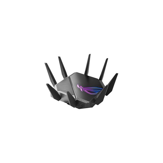 Wi-Fi роутер ASUS GT-AXE11000, Wi-Fi 6, AXE11000, 2.4/5/6ГГц, 4 LAN, 1 WAN/LAN, черный фото 1