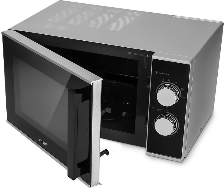 Микроволновая Печь Vitek VT-MW0823 23л. 900Вт серебристый/черный фото 8
