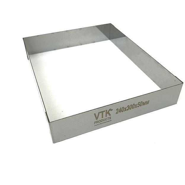 Форма для выпечки и заморозки Прямоугольник 240х300 мм высота 50 мм фото 2