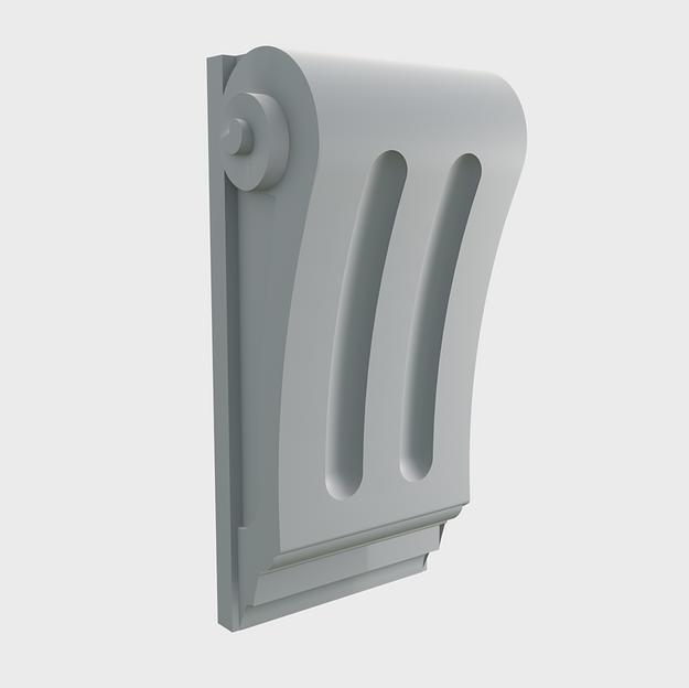 Декор из пенополистирола «Консоль КО-01-Ф» ОПТ фото 1