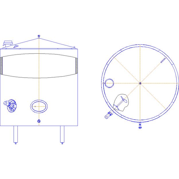 Резервуары для хранения молока ОМВ фото 1