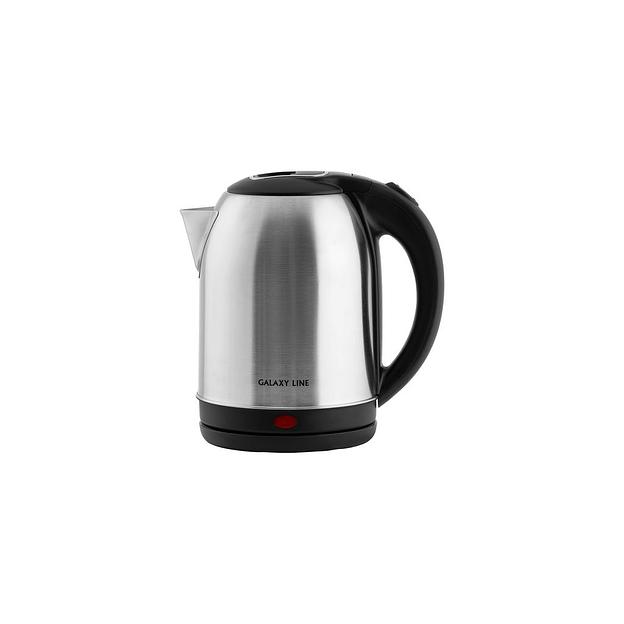 Чайник электрический GALAXY LINE GL 0329, 2000Вт, серебристый фото 1