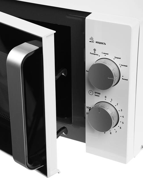 Микроволновая Печь Galanz MOS-2401FMW 20л. 800Вт белый фото 6