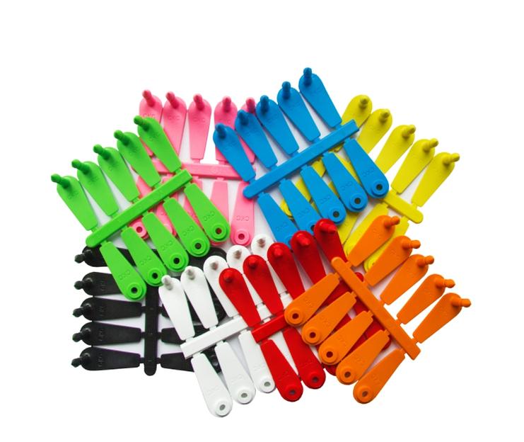 Бирка «Лепесток» под щипцы с иглой 18×50 опт фото 2