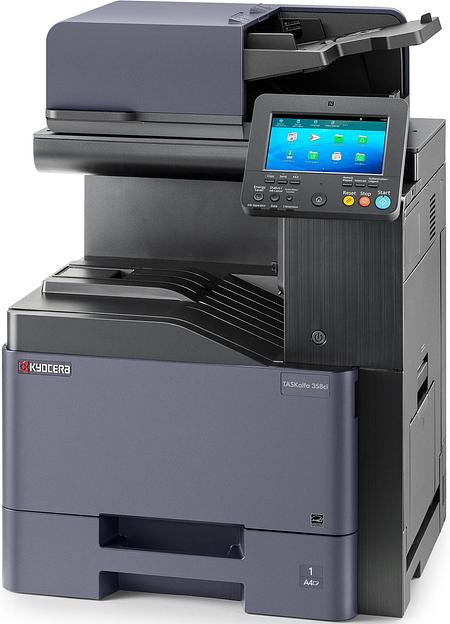МФУ лазерный Kyocera TASKalfa 358ci (1102V43NL0) A4 Duplex Net черный фото 1