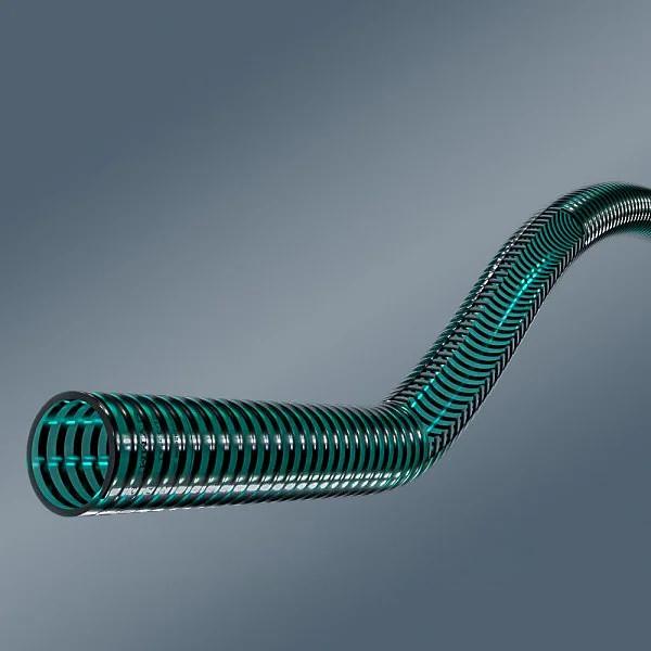 Шланг Aquapolymer спиральный прозрачный армированный 32х1,3 мм ОПТ фото 2