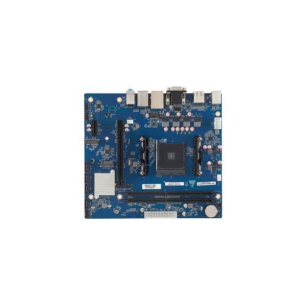 Материнская плата iRU A520M-VHDi/M.2, SocketAM4, AMD A520, mATX, Ret фото 1