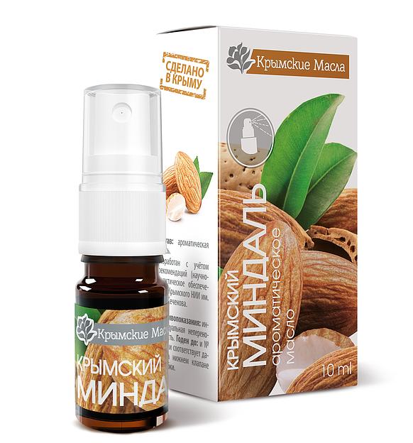 Ароматическое масло «Крымский Миндаль» 10 мл, спрей ОПТ фото 1
