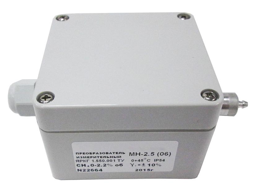 МН-2,5 (ЯРКГ 2.840.001-15) измерительный преобразователь метана термохимический для ЭССА-CH4, ЭССА-CO-CH4 исп. БС фото 2