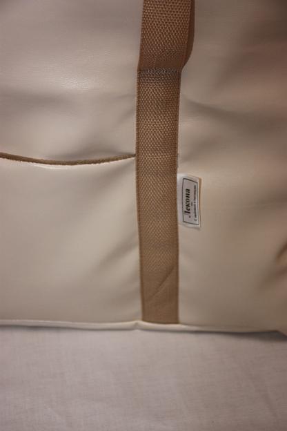 Сумка-переноска Кери (эко-кожа) Крем-брюле для домашнего питомца ОПТ фото 7