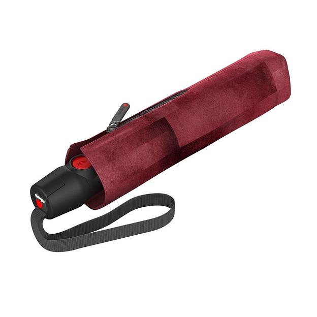 Зонт Knirps автомат T.201 Medium Duomatic CLEAR FIRE ECOREPEL 95 3201 8551 фото 2