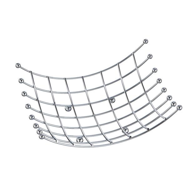 Ваза для фруктов (230х190х100мм), хром фото 1