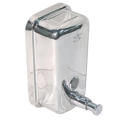 Дозатор для жидкого мыла 1 л. нерж. /1/ фото 1