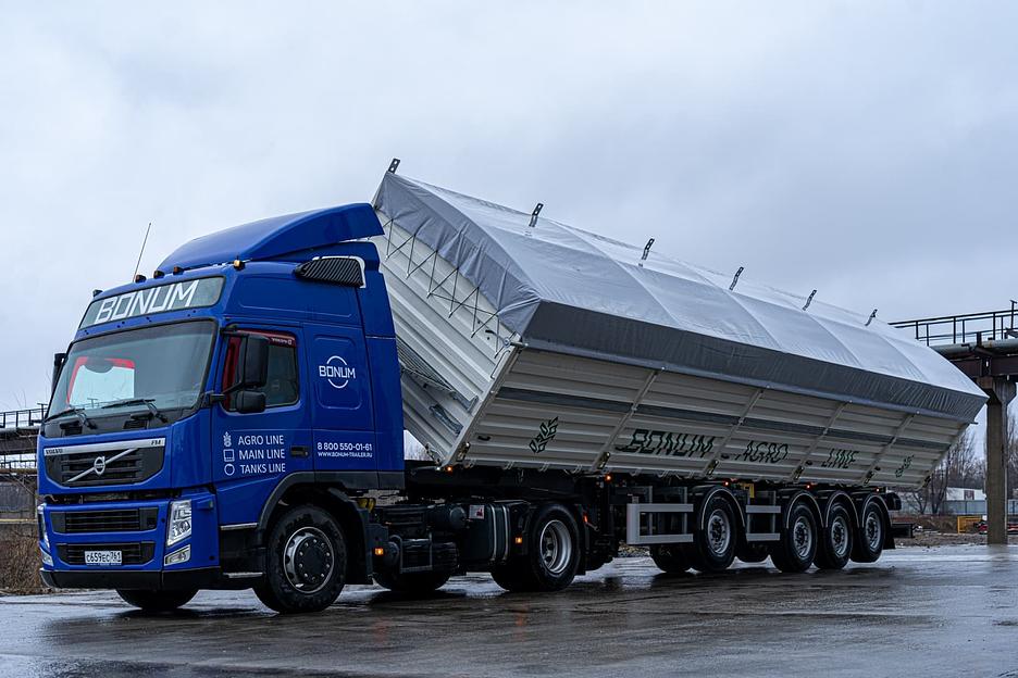 Зерновоз самосвальный стальной 46-58 м³ 914295-01 фото 4